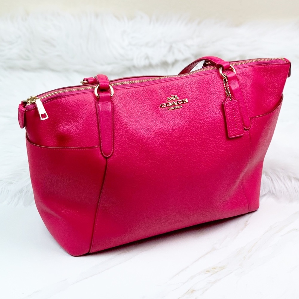Coach Ava Hot Pink Tote - Picture 1 of 8